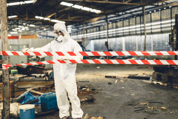 Professional Drug Lab Cleanup technician working in Georgetown, GA
